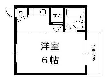 ジュネス美也古パート２の間取り