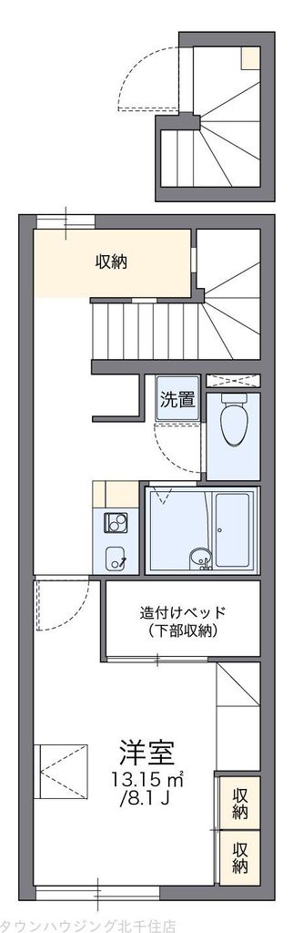 レオパレスセードルの間取り