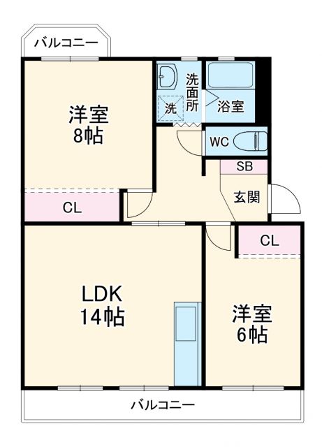 ファーストシティ市川の間取り