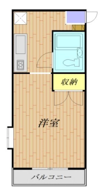 立川市上砂町のマンションの間取り