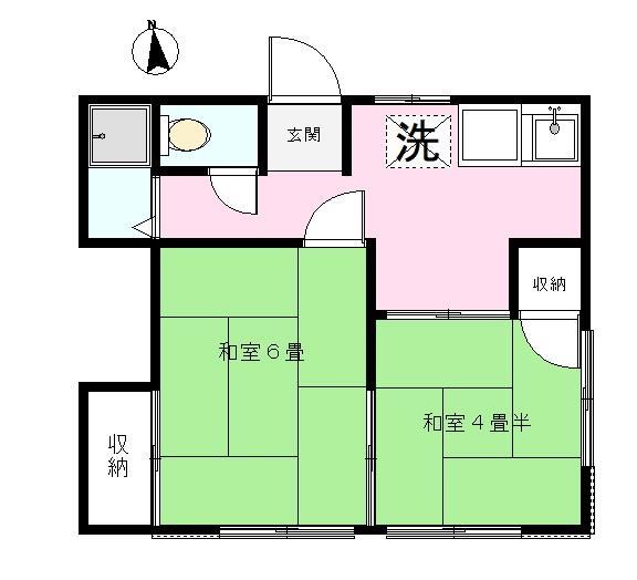 第１川上荘の間取り