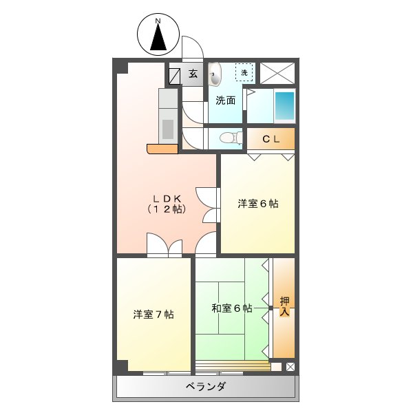 ルールマランの間取り