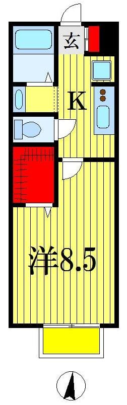 ヴェルデ都町の間取り