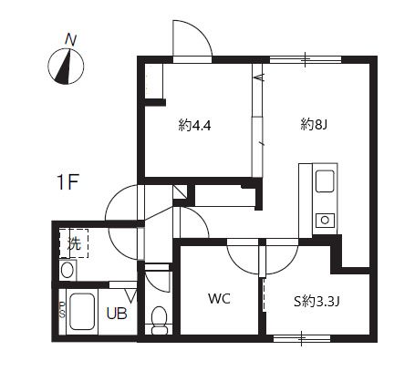 大田区池上のマンションの間取り