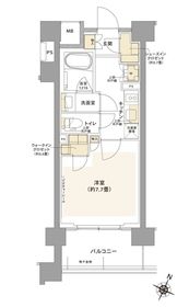 北区赤羽南のマンションの間取り