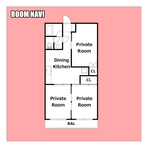 【板野郡藍住町笠木のマンションの間取り】