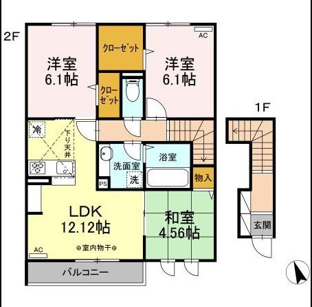 芝久保翠亭の間取り