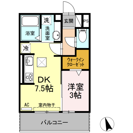 ウィング・マレの間取り