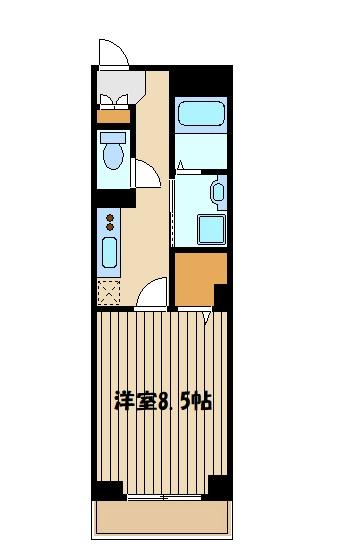 クレセント東伏見の間取り