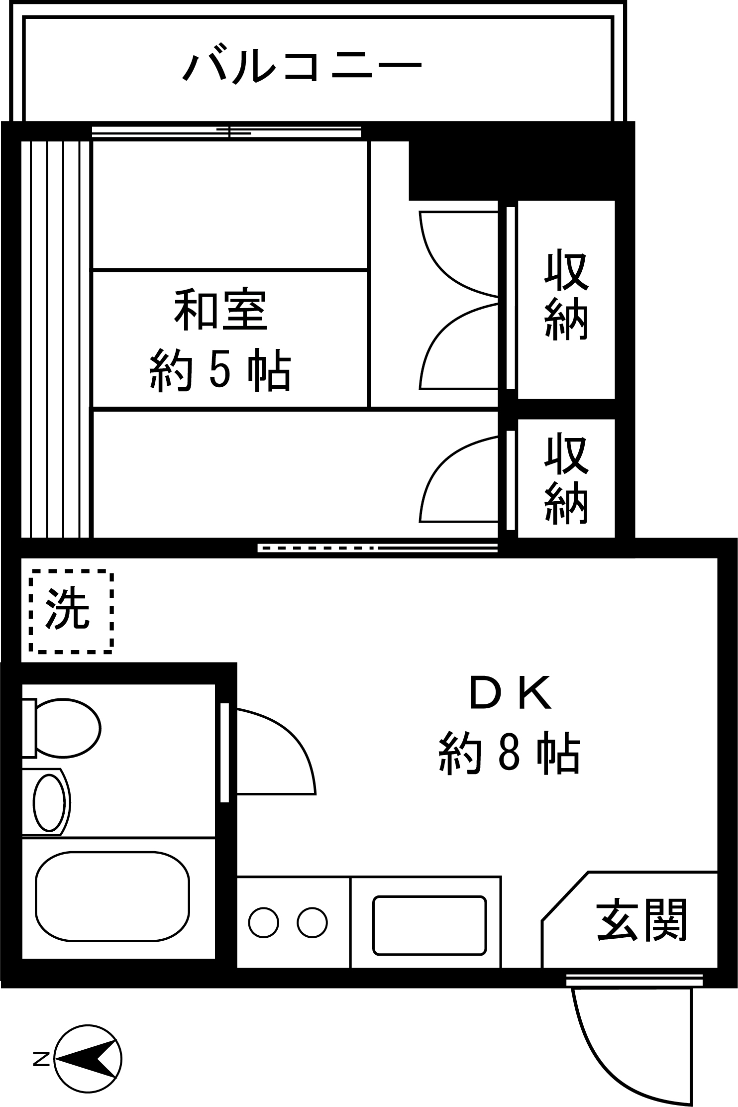 第三大久保ビルの間取り