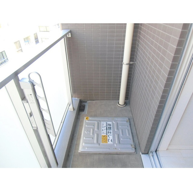 バルコニー　駐輪場