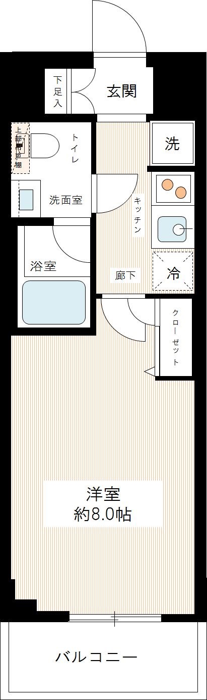 江東区三好のマンションの間取り