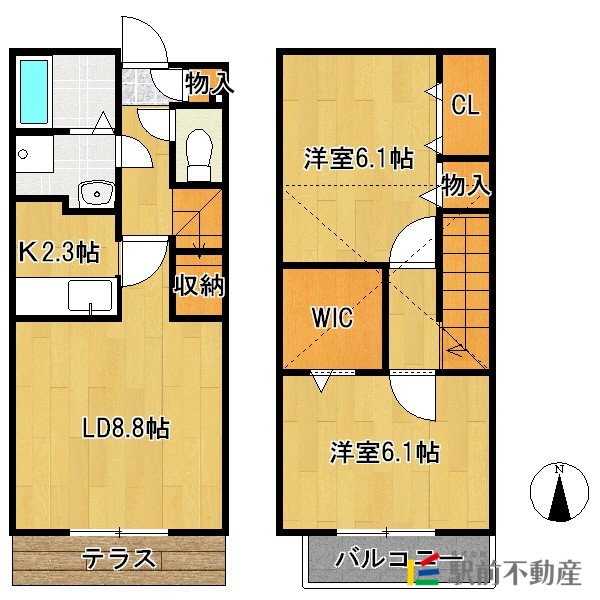 オーシャンリブレアの間取り