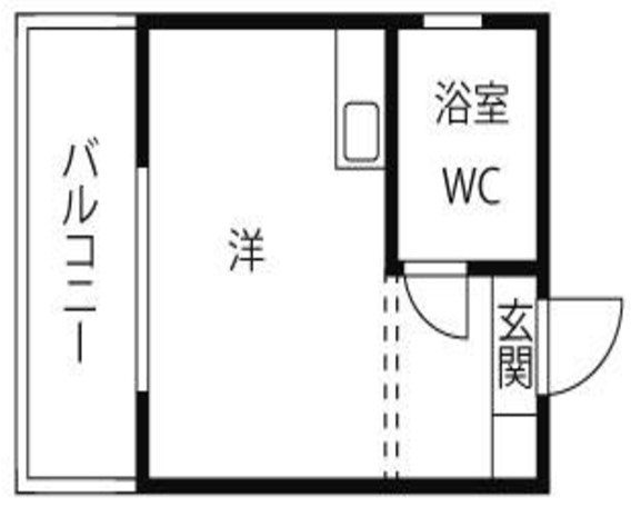 共恵アパートの間取り