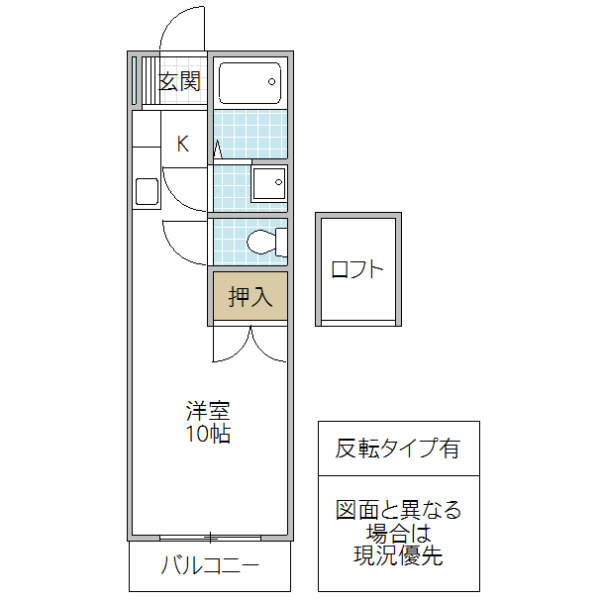 メゾン六番池の間取り