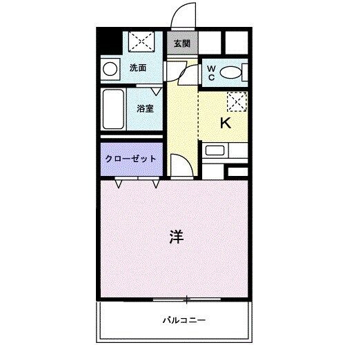 エルグレイス大手の間取り