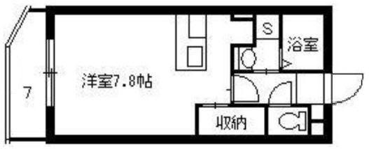 鹿児島市鴨池のマンションの間取り