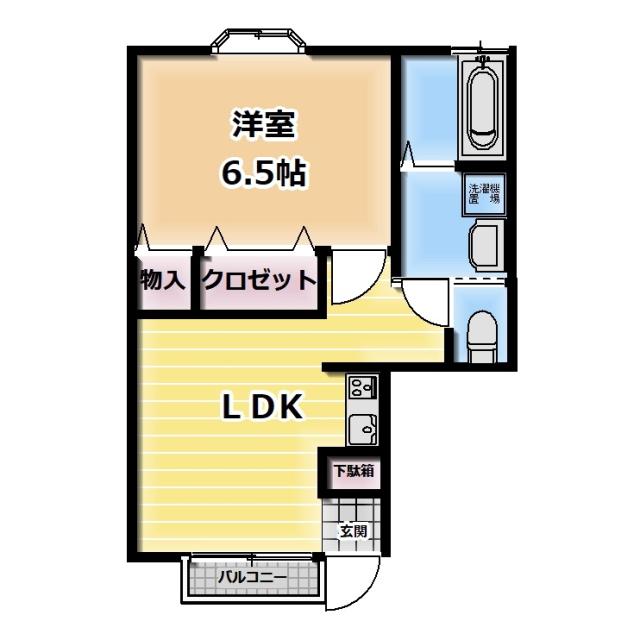 BELLA　CASA　住ヶ谷の間取り