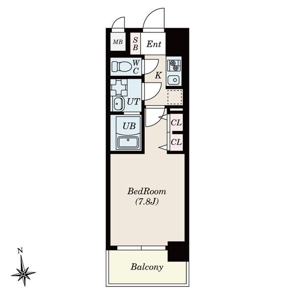 Ｓ－ＲＥＳＩＤＥＮＣＥ桜本町ａｗｅｓｏｍｅの間取り