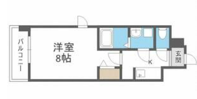 【S-RESIDENCE大橋FLUSSの間取り】