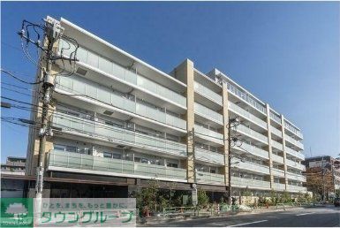 【中野区弥生町のマンションの建物外観】