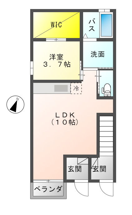 Bell treeの間取り