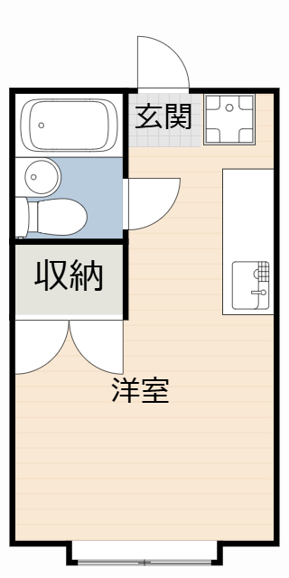 安城市安城町のアパートの間取り