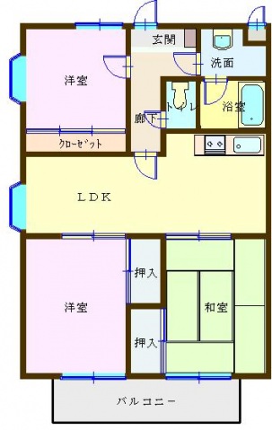 メゾンリリックIIの間取り