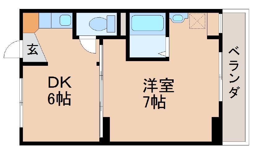 ヴィラナリー石山寺IIの間取り