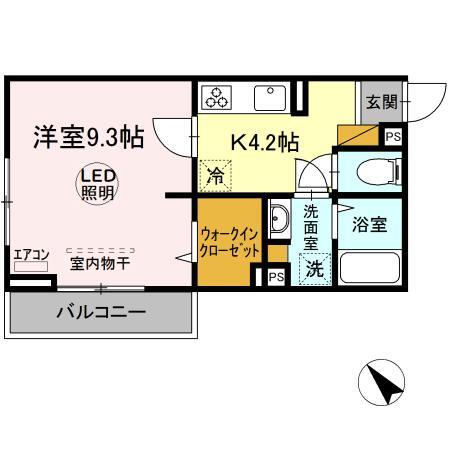 Ｄ－ｒｏｏｍ八千代台の間取り
