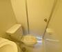 トイレ　ユニットバスのトイレです。