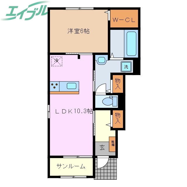 トレノ　カーサ　IIの間取り