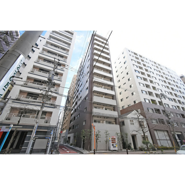 ルクレ新川レジデンスの外観