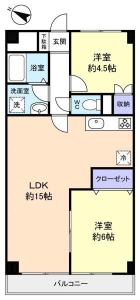 ＹＳ習志野台の間取り