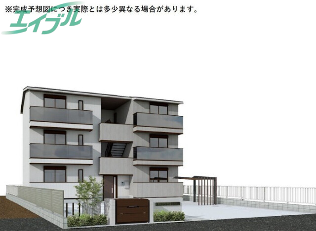 建物外観　完成イメージ