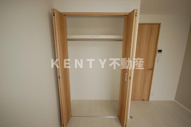 収納　大きなスペースがあり、収納には困りません