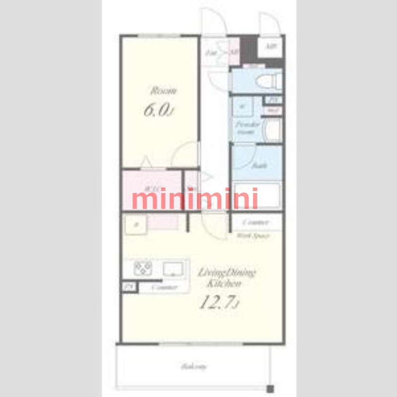 BELLE JOIE(ベルジョワ)の間取り