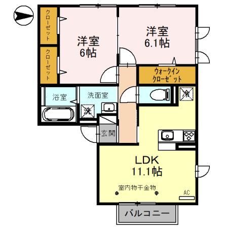 サンライズの間取り