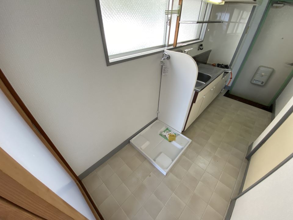 その他設備　室内洗濯機置場です