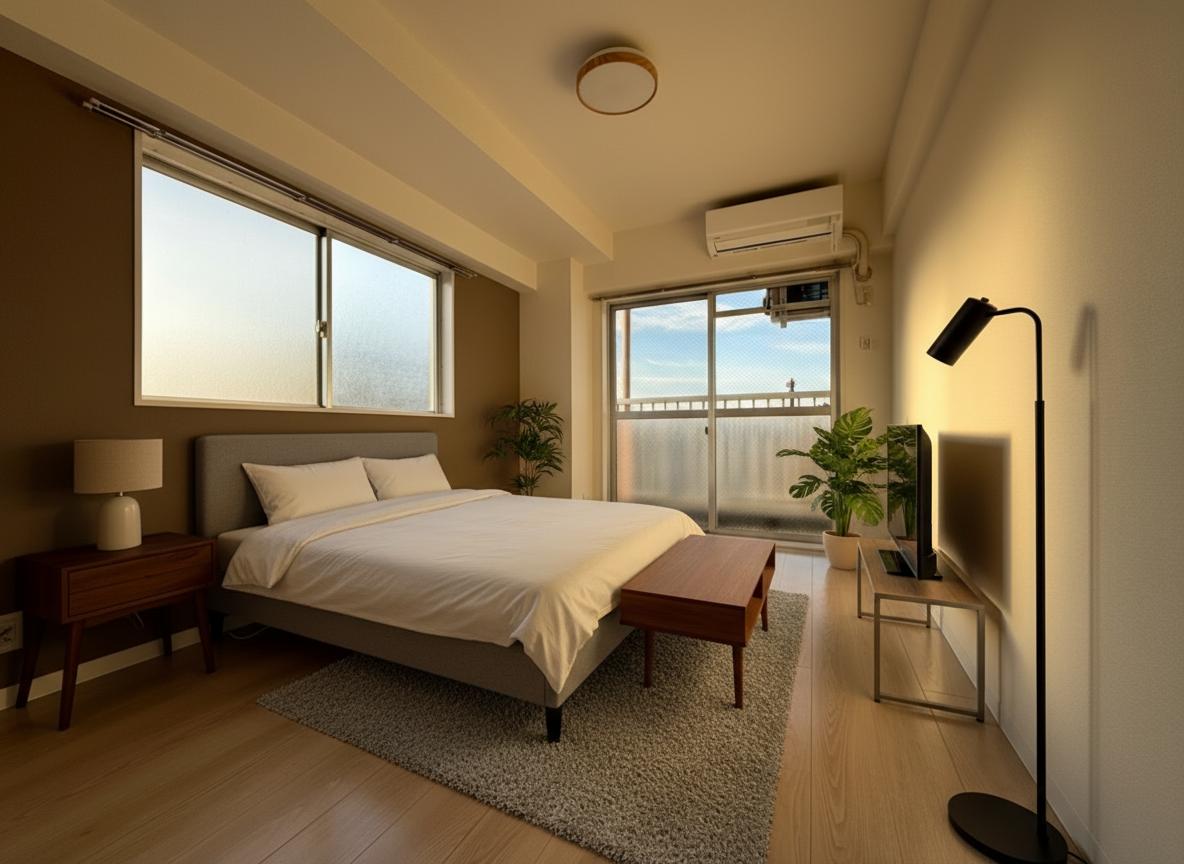 居室・リビング　写真内の家具・家電はAIイメージです。