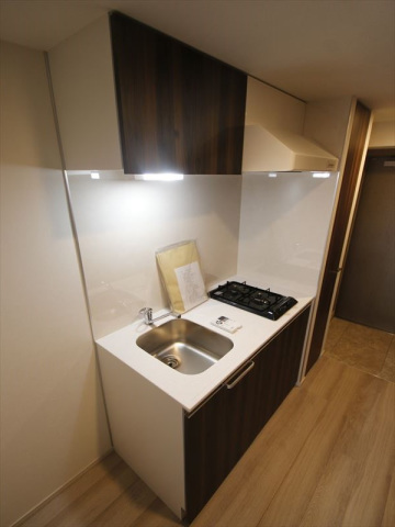 キッチン　システムキッチン2口コンロ付