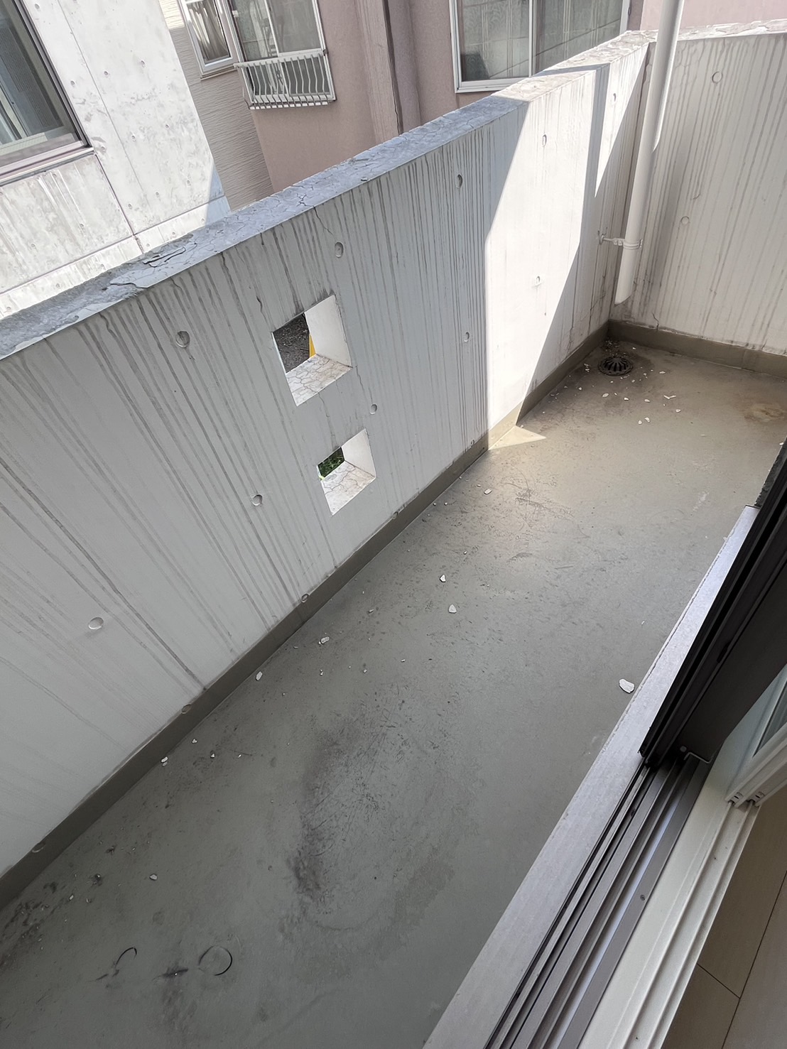 バルコニー　※他号室のお写真です。