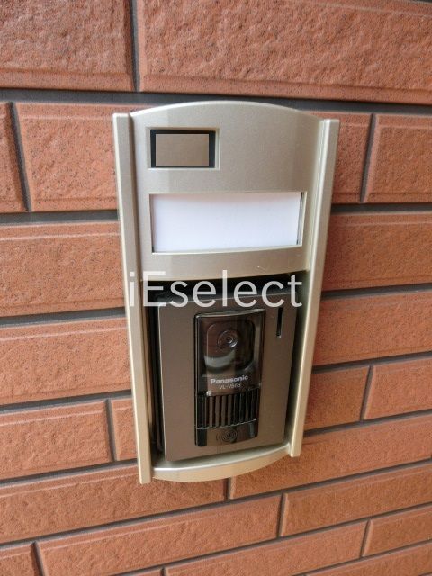 セキュリティ　防犯ＴＶモニター付きのドアホン。