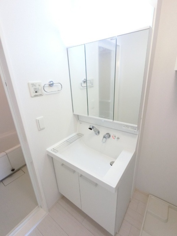 洗面設備　図面と現状に相違がある場合には現状を優先