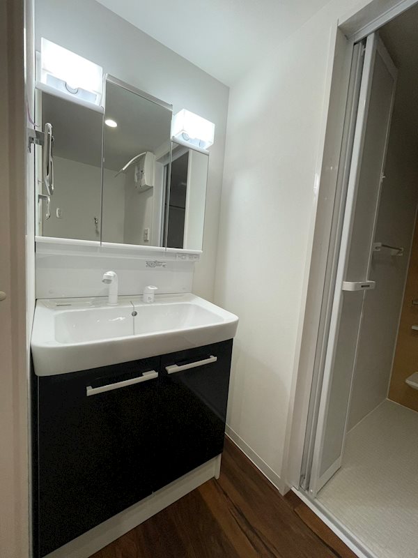 洗面設備　※別号室の参考写真になります。