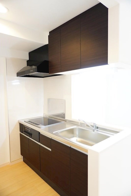 キッチン　ＩＨクッキングヒーターでお手入れラクラク