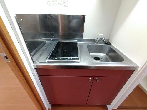 キッチン　シングルレバー設置