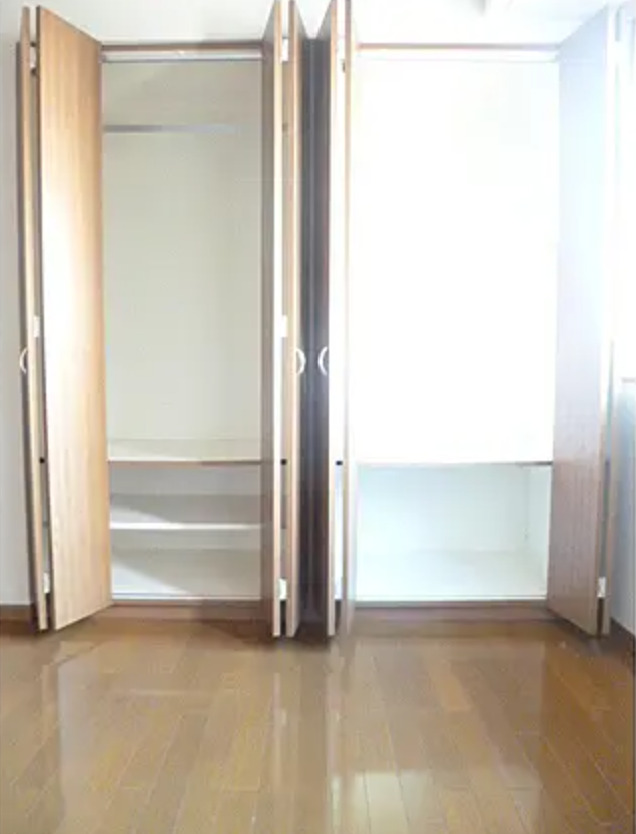 収納　十分な収納スペースがあります