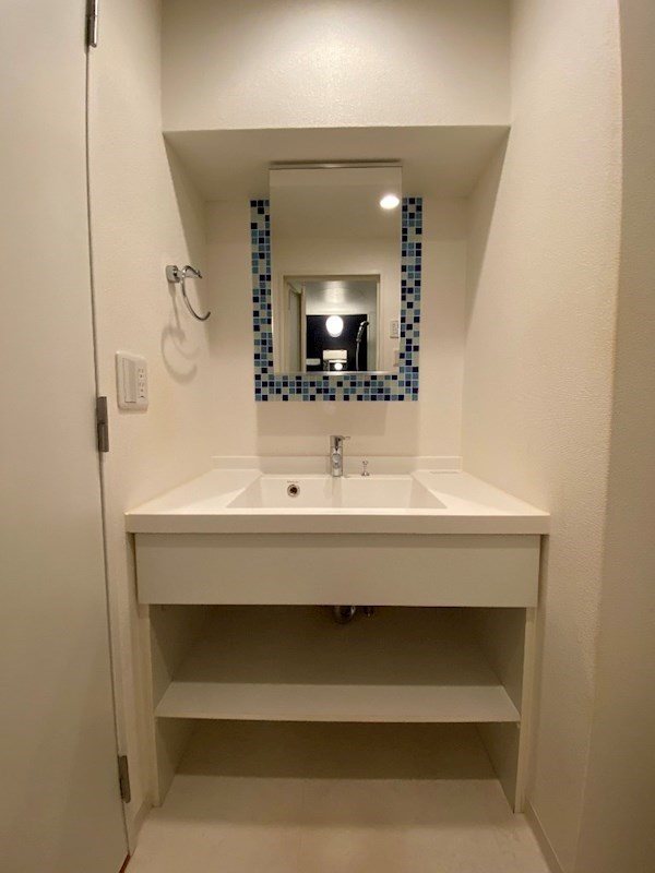 洗面設備　※別のお部屋のお写真です。御参考までに。