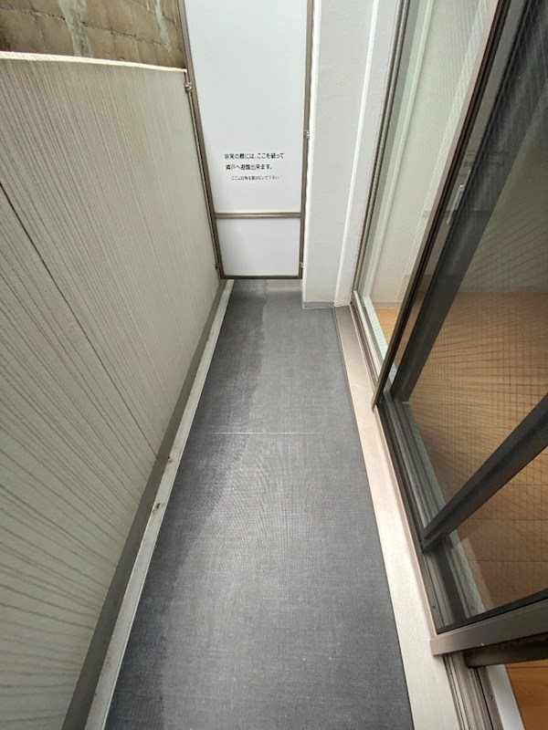 バルコニー　※別のお部屋のお写真です。御参考までに。